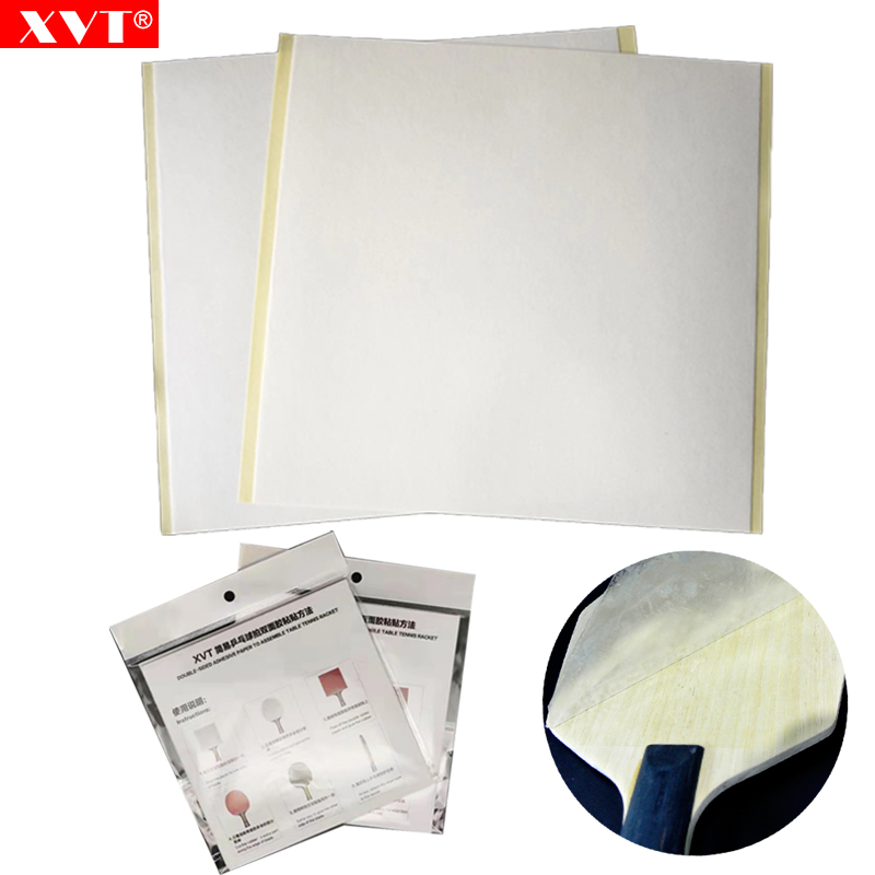 Table Tennis Paddle Set - Papel adhesivo de doble cara para