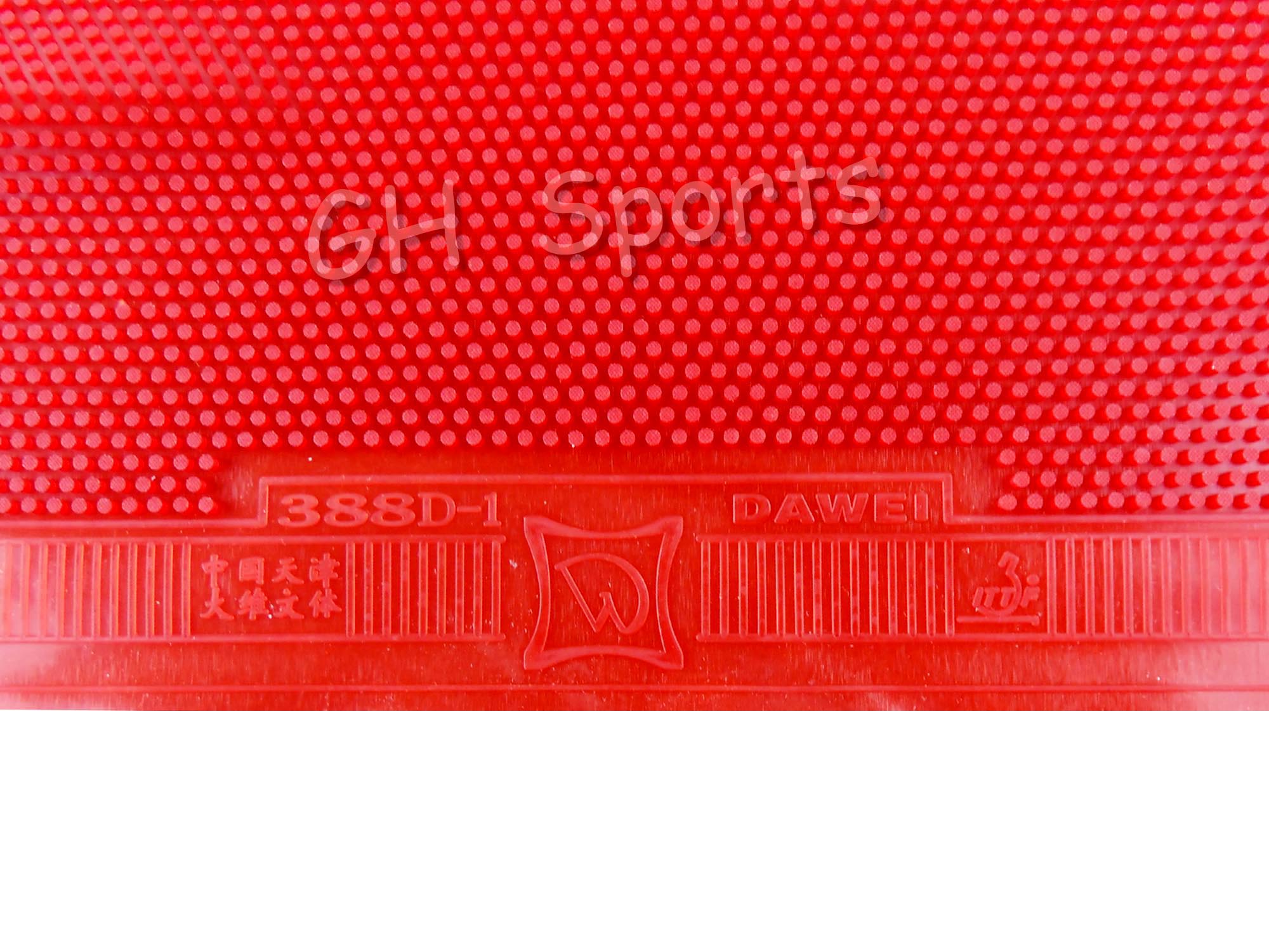 Table Tennis No 1 - Dawei 388D-1 Quattro Long Pips-Out Goma