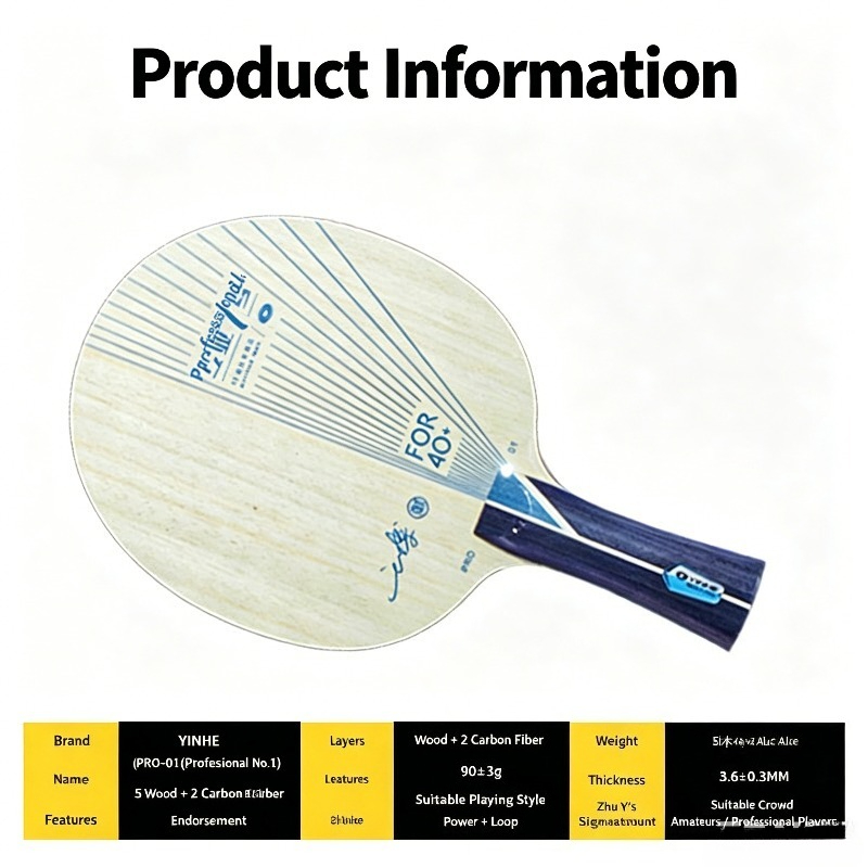 Original YINHE PRO 01 Pala de  - Table Tennis No 1 reseña y precio