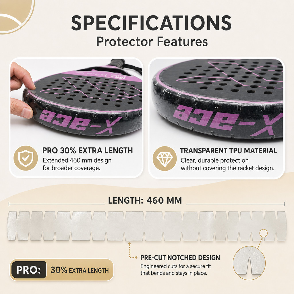 Cinta Protectora para Borde de - Side Tape Racket reseña y precio