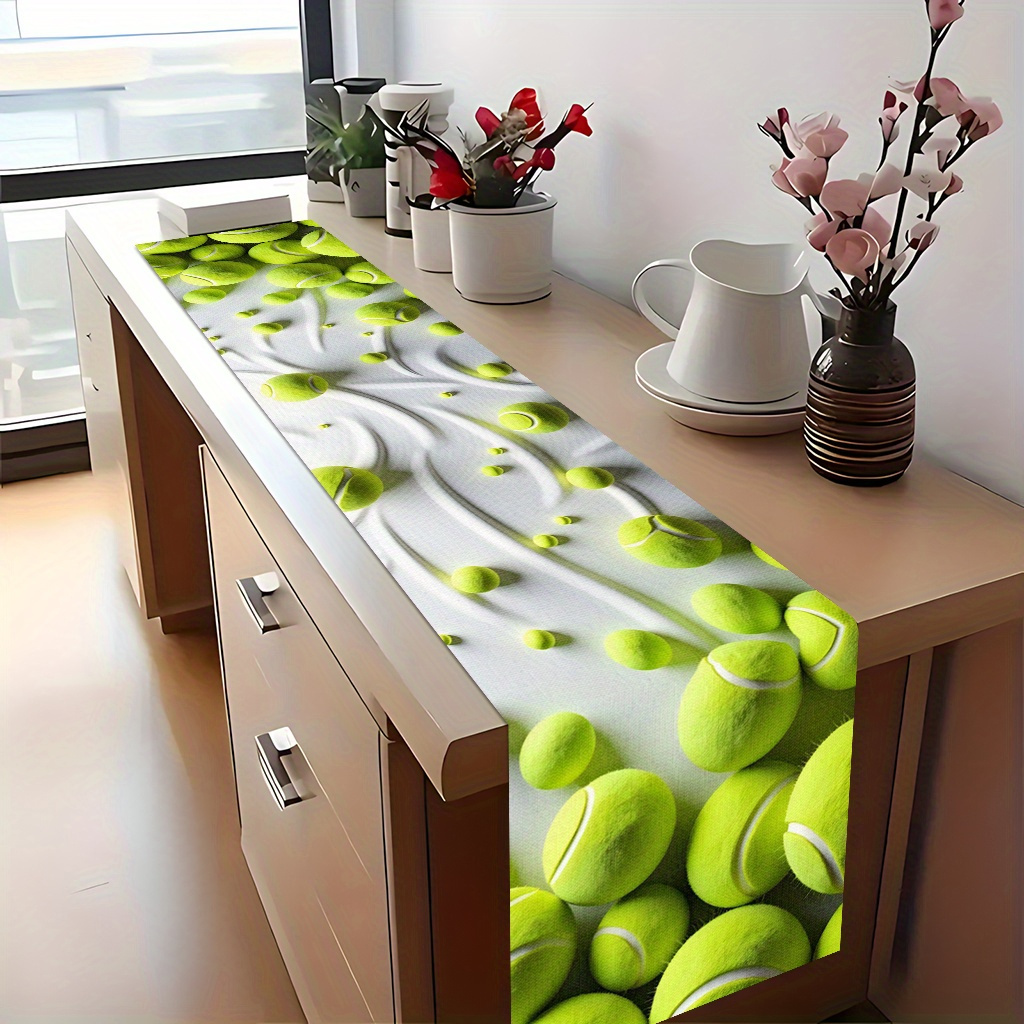 Camino de Mesa Decorativo con  - Table Tennis News Today reseña y precio