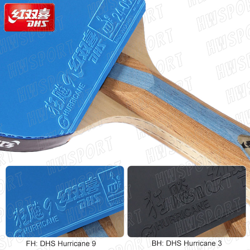 DHS-raqueta de tenis de mesa d - Table Tennis Forehand Rubber reseña y precio