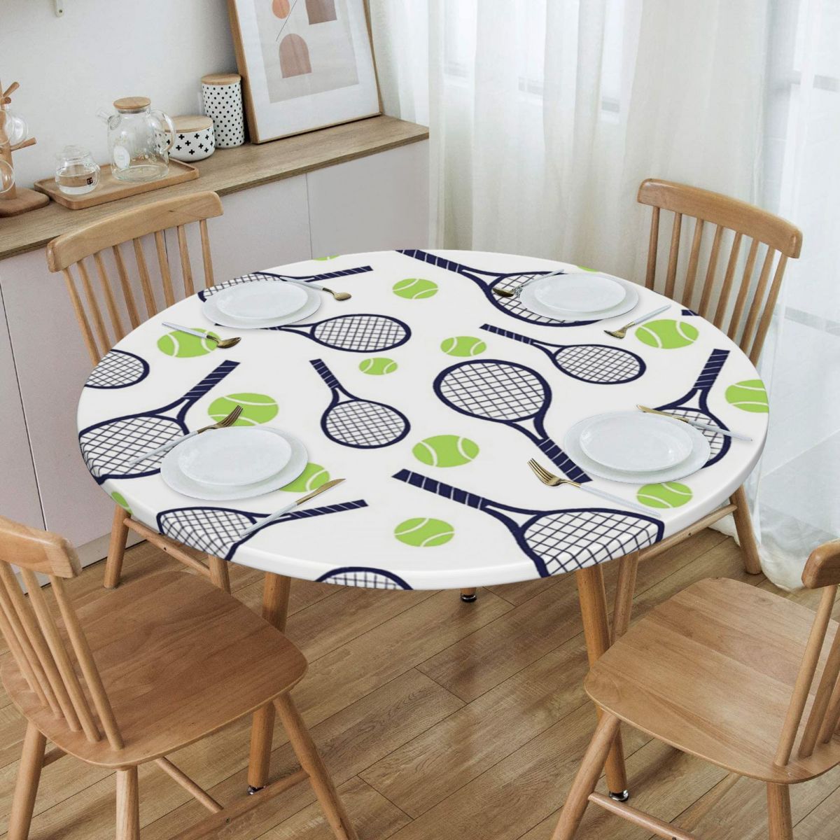 Mantel redondo impermeable par - Table Tennis News Today reseña y precio