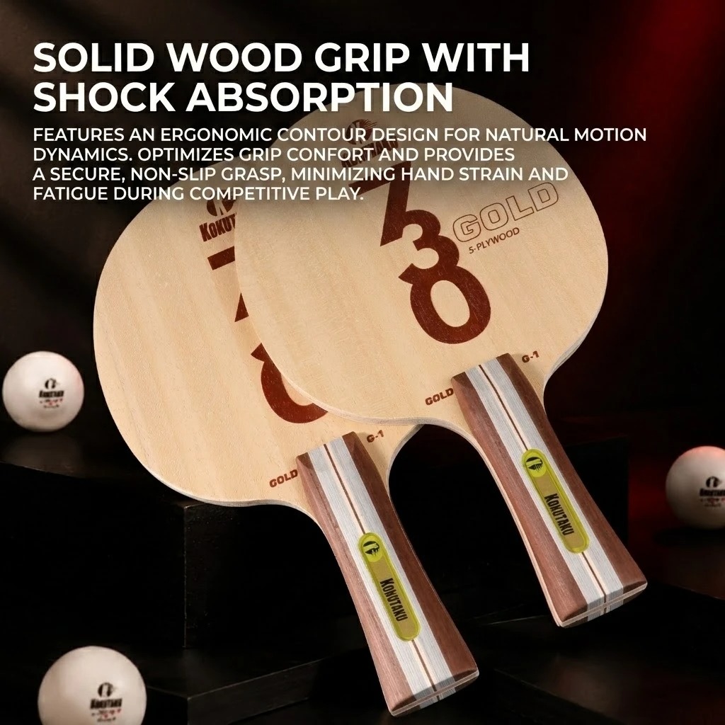 Pala de tenis de mesa Kokutaku - Table Tennis Practice reseña y precio