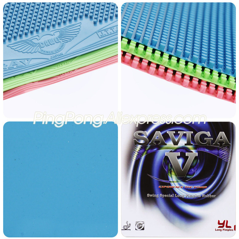 Colorido DAWEI SAVIGA V Pips-t - Table Tennis Forehand Rubber reseña y precio