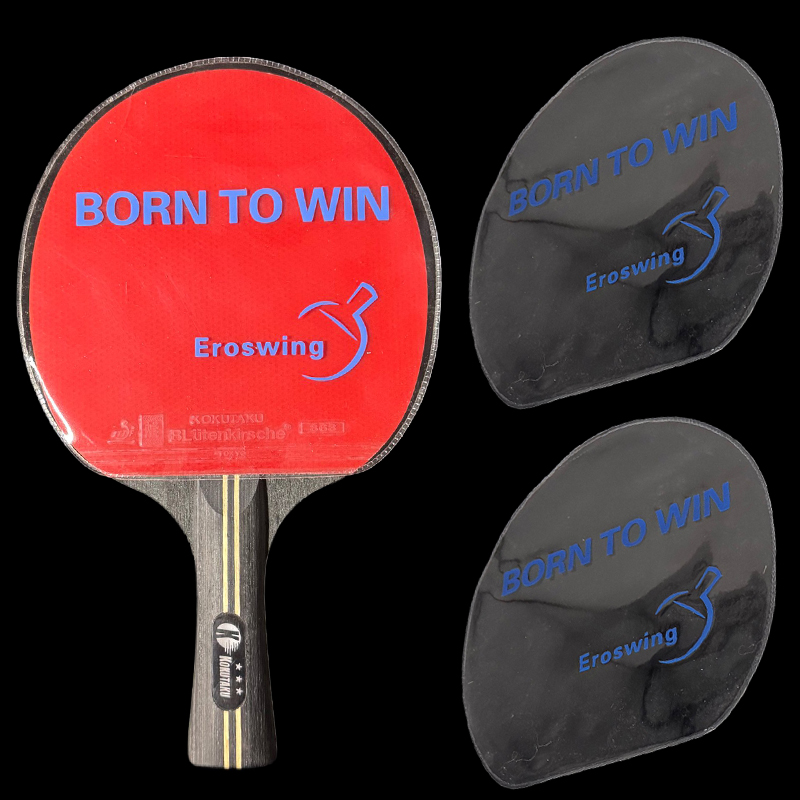 Protector de Goma para Raqueta - Table Tennis Paddle Set reseña y precio