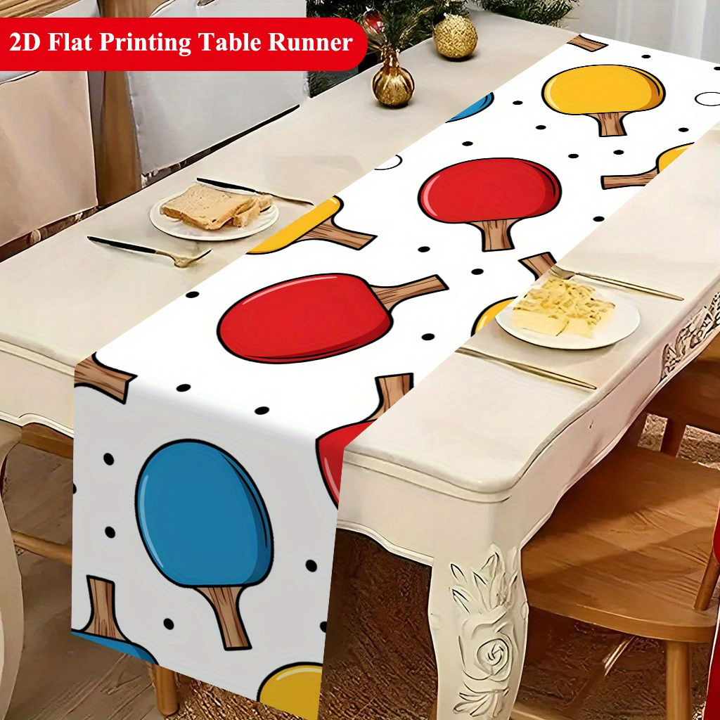 Vibrante Camino de Mesa con Mo - Table Tennis News Today reseña y precio